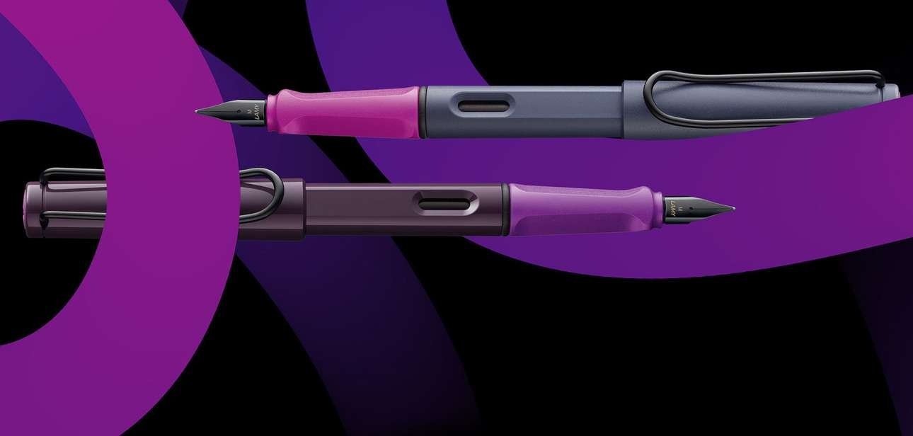 Lamy Safari 2024 Special Edition Violet Blackberry & Pink Cliff