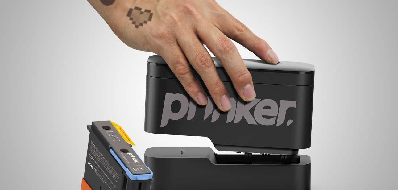 Prinker è la rivoluzionaria stampate di tatuaggi temporanei