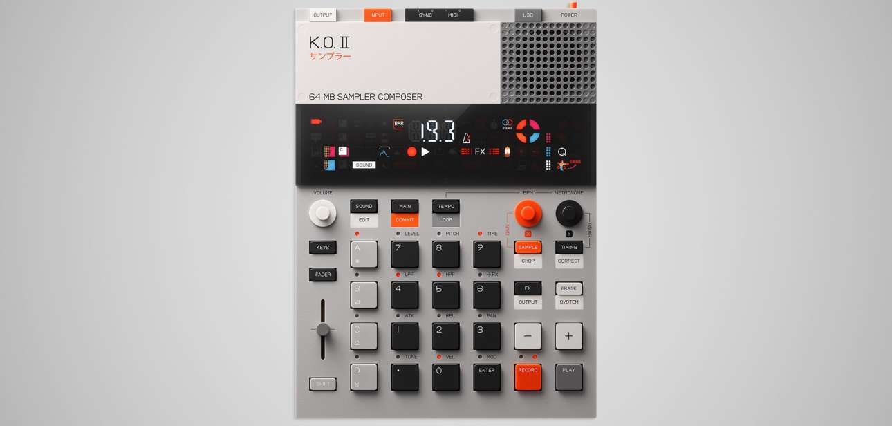 Teenage Engineering EP-133 K.O. II: musica dal futuro
