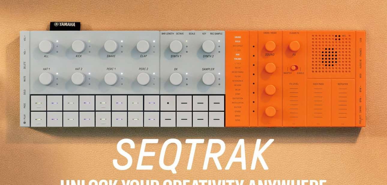 Yamaha SEQTRAK: sblocca la tua creatività ovunque