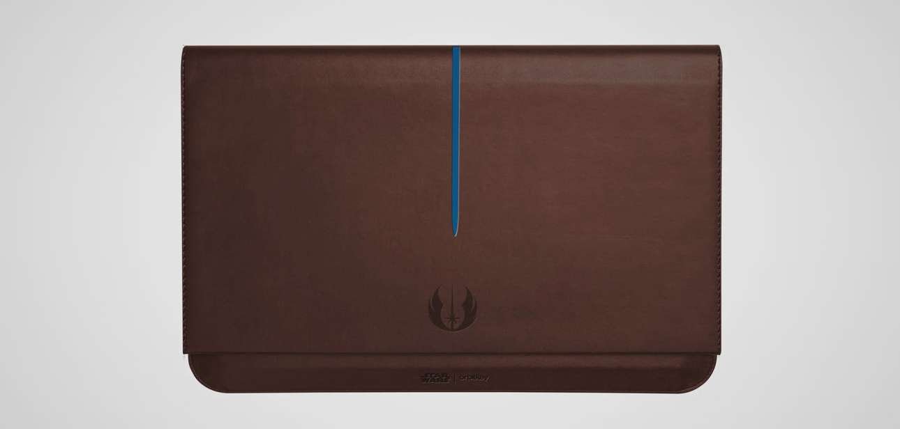 Pura eleganza con le custodie in pelle per laptop a tema Star Wars